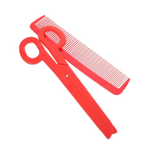 VICASKY Oversized Clown Comb und Riesenschere Bühnenrequisite Farbenfrohes Kunststoff Deko für Halloween Theater und Karneval Leicht Transportierbar und Wiederverwendbar VICASKY Oversized Clown Comb und Riesenschere Bühnenrequisite Farbenfrohes Kunststoff Deko für Halloween Theater und Karneval Leicht Transportierbar und Wiederverwendbar von VICASKY