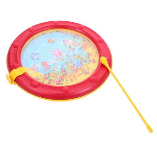 VICASKY Ozeantrommel für Lehrspielzeug mit Wellenperlen Musik Instrument Hand Augen Koordination Kinderfreundliches Design für Jungen VICASKY Ozeantrommel für Lehrspielzeug mit Wellenperlen Musik Instrument Hand Augen Koordination Kinderfreundliches Design für Jungen von VICASKY