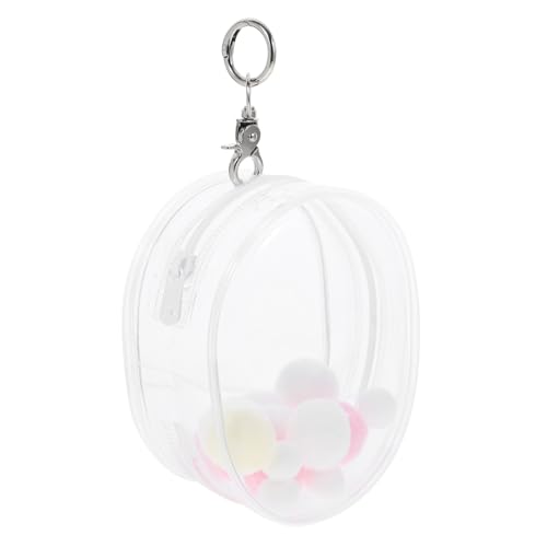 VICASKY PVC Transparente Puppentragetasche mit Haken Tragbare Outdoor Aufbewahrungstasche Strapazierfähige Praktische Puppentasche zum Aufhängen an Schulranzen oder Koffer Zufällige Farbe von VICASKY
