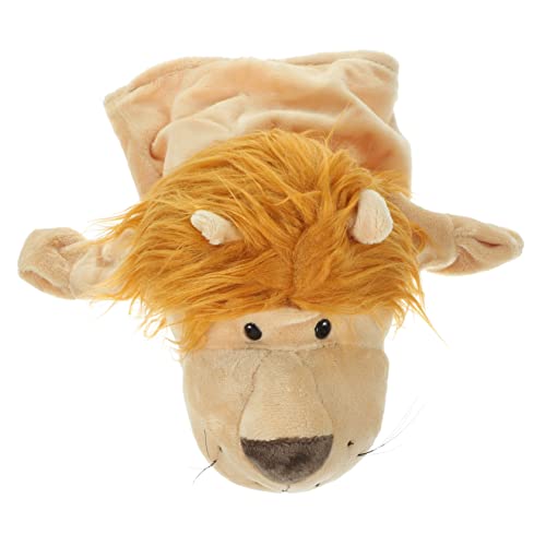 VICASKY Pädagogische Handpuppe Löwe Tier Handpuppe Für Junge Mädchen Interaktives Spielzeug Motorik Und Kommunikation Für Geschichtenerzählen Und Kreative Spielstunden von VICASKY