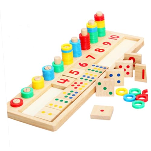 VICASKY Zählspielzeug Für Pädagogisches Zählspiel Mit Zahlenblöcken Montessori Lernhilfe Für Vorschulkinder Ideales Lernspielzeug Zur Der Mathematikfähigkeiten von VICASKY