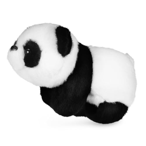 VICASKY Panda-Armband Kuscheltier Panda-Slap-armbänder Gefülltes Schlagarmband Flauschiges Schnapparmband Stofftiere Tragen Party-Slap-armbänder Plüsch Weiß Füllung: Pp Baumwolle von VICASKY