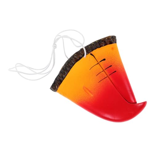 VICASKY Papagei Nase Kostüm Zubehör Leichte Vogelmaske für Halloween Cosplay Strapazierfähige Tiernasen Requisite aus Vinyl für Partys VICASKY Papagei Nase Kostüm Zubehör Leichte Vogelmaske für Halloween Cosplay Strapazierfähige Tiernasen Requisite aus Vinyl für Partys von VICASKY