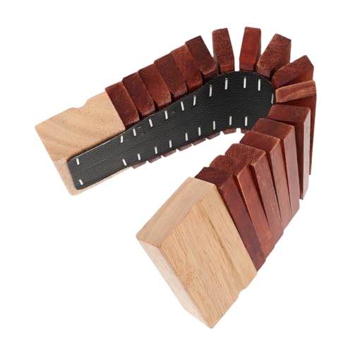 VICASKY Percussion Instrument Set Kinder Musik Spielzeug Holz Xylophon Rot Gezähnt Holz Frühen Bildung von VICASKY