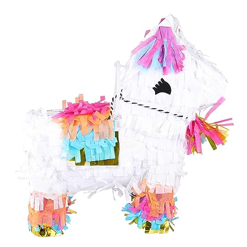 VICASKY Pinata-geschenkbox Pinata-bündel Mit Fledermaus Mit Verbundenen Augen Party Pferdepinata Mit Süßigkeiten Konfetti-halloween-pinata Einhorn-geburtstagsdekoration Papier Colorful VICASKY Pinata-geschenkbox Pinata-bündel Mit Fledermaus Mit Verbundenen Augen Party Pferdepinata Mit Süßigkeiten Konfetti-halloween-pinata Einhorn-geburtstagsdekoration Papier Colorful von VICASKY
