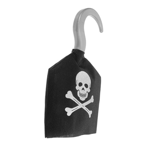 VICASKY Pirate Hook Kunststoff Robust Sicher Abgerundete Kanten Leicht Zu Handhaben Für Halloween Kostüm Party Rollenspiel Zubehör von VICASKY