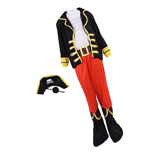 VICASKY Halloween-Party-Kleidung für Jungen und Mädchen Piratenkostüm Piratenhut Kleinkinder Verkleidung Maskerade Foto-aktivität VICASKY Halloween-Party-Kleidung für Jungen und Mädchen Piratenkostüm Piratenhut Kleinkinder Verkleidung Maskerade Foto-aktivität von VICASKY