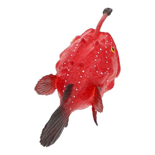 VICASKY Plastik Meerestiere Anglerfisch Mini Meeresbewohner Figur Realistisches Tier Modell für Wissenschaft Lernen und Klassenzimmer Verwendung VICASKY Plastik Meerestiere Anglerfisch Mini Meeresbewohner Figur Realistisches Tier Modell für Wissenschaft Lernen und Klassenzimmer Verwendung von VICASKY