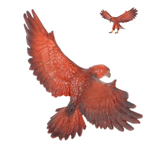 VICASKY Realistisches Goldenes Modell Simulationsfigur Stabiler Kunststoff Schreibtischdekoration Lernspielzeug Vogelmodell Für Kinder von VICASKY