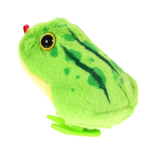 VICASKY Plüsch-Aufziehspielzeug Ente Frosch-Uhrwerkmodelle interessantes Kinderspielzeug verschleißfestes Uhrwerkspielzeug lustiges Kinderspielzeug Partyfrühling Uhrwerk Plastik von VICASKY