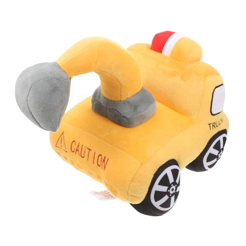 VICASKY Plüsch Bagger Kuscheliges Langlebiges Plüschkissen Weiches Kinderkuscheltier Perfektes für Jungen und Mädchen Geburtstag Party VICASKY Plüsch Bagger Kuscheliges Langlebiges Plüschkissen Weiches Kinderkuscheltier Perfektes für Jungen und Mädchen Geburtstag Party von VICASKY