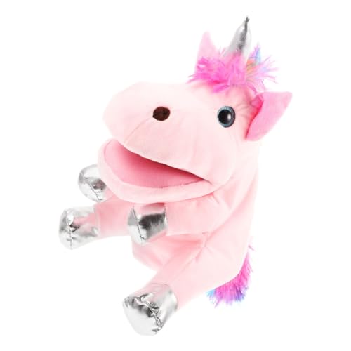VICASKY Plüsch Einhorn Handpuppe Interaktive Geschichtenerzähler für Kreatives Lernspielzeug aus Sicheren Materialien für Fantasievolles und Eltern Junge Mädchen Bindung VICASKY Plüsch Einhorn Handpuppe Interaktive Geschichtenerzähler für Kreatives Lernspielzeug aus Sicheren Materialien für Fantasievolles und Eltern Junge Mädchen Bindung von VICASKY
