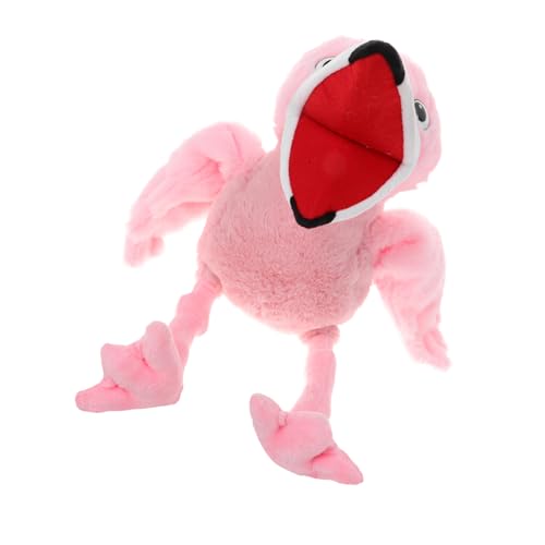 VICASKY Plüsch Flamingo Handpuppe für Interaktives Tier zur Beruhigung Geschichtenerzählen für Rollenspiele Weiche Sichere Handpuppe für Jungen für Familienbindung und Kreative VICASKY Plüsch Flamingo Handpuppe für Interaktives Tier zur Beruhigung Geschichtenerzählen für Rollenspiele Weiche Sichere Handpuppe für Jungen für Familienbindung und Kreative von VICASKY