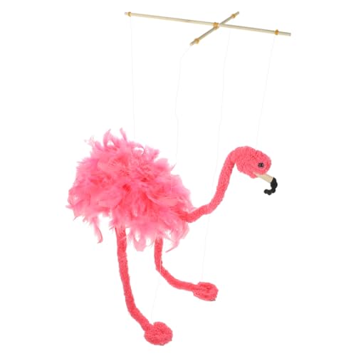 VICASKY Plüsch-Flamingo-Puppe Marionettenpuppen zur Show Marionettenspielzeug Strauß marionetten Puppen interaktive Puppen interaktives Plüschtier Flamingo-Puppen Feder Rosa VICASKY Plüsch-Flamingo-Puppe Marionettenpuppen zur Show Marionettenspielzeug Strauß marionetten Puppen interaktive Puppen interaktives Plüschtier Flamingo-Puppen Feder Rosa von VICASKY