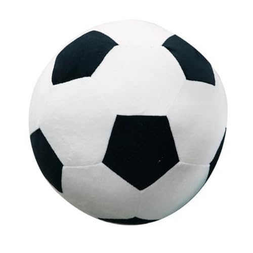 VICASKY Plüsch-Fußballspielzeug Neuartiges Weiches Fußball-Wurfkissen Weiches Fußball-Plüschtier Niedliches Kissen In Form Eines Sportballs Für Kinder Und Jungen von VICASKY