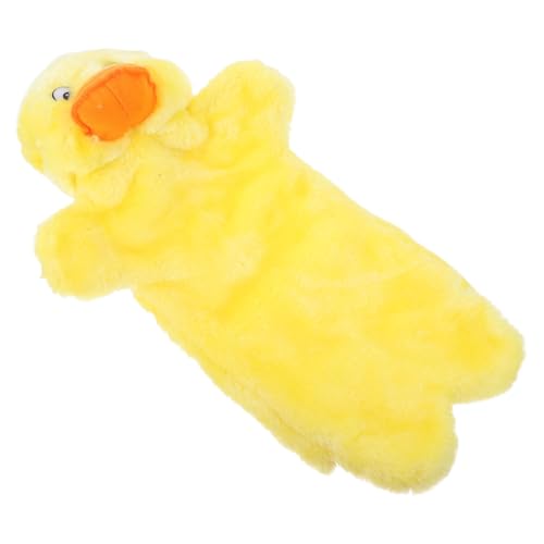 VICASKY Plüsch Handpuppe Ente Weiches Kuscheltier Interaktives Tier handpuppenspielzeug für Geschichtenerzählen und Rollenspiel von VICASKY