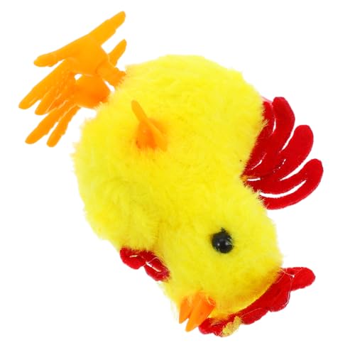 VICASKY Aufziehbares Springendes Plüschhuhn Spielzeug Robustes Hühnerspielzeug aus Plüsch Süßes Hüpfendes Huhn für Kindergeburtstag Fördert Fantasie und Motorik für Ostern und Partys VICASKY Aufziehbares Springendes Plüschhuhn Spielzeug Robustes Hühnerspielzeug aus Plüsch Süßes Hüpfendes Huhn für Kindergeburtstag Fördert Fantasie und Motorik für Ostern und Partys von VICASKY