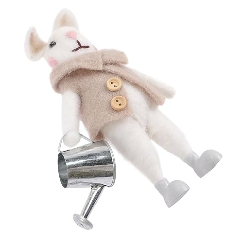 VICASKY Plüsch Kaninchen Dekofigur Flauschiges Häschen für Home Büro Niedliches zur Dekoration von Festen und Anlässen für Freunde VICASKY Plüsch Kaninchen Dekofigur Flauschiges Häschen für Home Büro Niedliches zur Dekoration von Festen und Anlässen für Freunde von VICASKY