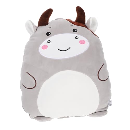 VICASKY Plüsch Kuh Kissen Cartoon Kuscheltier Weiches Gefülltes Tierkissen für Junge Mädchen Dekoratives Stofftier Kopfkissen mit Elastischer Hautfreundlich und Gemütlich VICASKY Plüsch Kuh Kissen Cartoon Kuscheltier Weiches Gefülltes Tierkissen für Junge Mädchen Dekoratives Stofftier Kopfkissen mit Elastischer Hautfreundlich und Gemütlich von VICASKY
