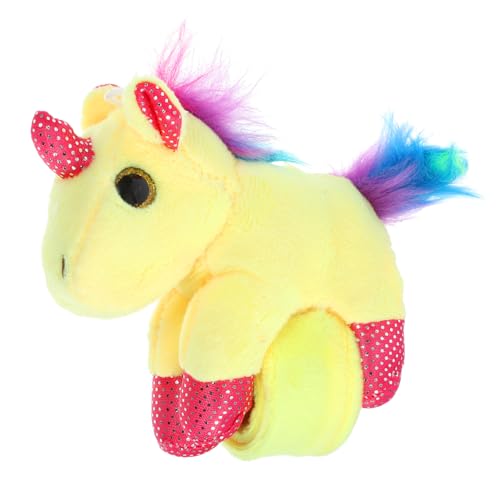 VICASKY Plüsch Tier Slap Armband Niedliches Einhorn Design Bequemes und Robustes Slap Bracelet für Party Dekoration oder VICASKY Plüsch Tier Slap Armband Niedliches Einhorn Design Bequemes und Robustes Slap Bracelet für Party Dekoration oder von VICASKY
