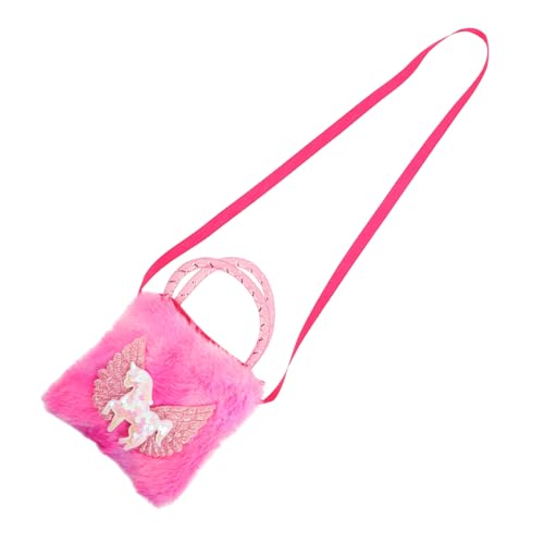 VICASKY Plüsch-mini-umhängetasche Für Mädchen Süße Cartoon-Schultertasche Geldbörse Für Schule Und Reisen Unverzichtbar von VICASKY