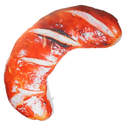 VICASKY Simulationskissen Mit Gegrilltem Käse Gemütliches Gefülltes Kissen Für Jungen Mädchen Und Erwachsene von VICASKY