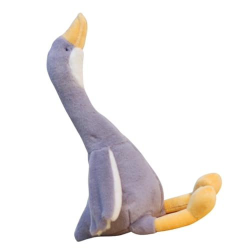 VICASKY Plüschtier Kuscheltier Weiches Niedliches Stofftier Gans Dekoratives Schlaf Kuscheltier für Mädchen Geschenkidee für Kinderzimmer Sofa und Bett von VICASKY