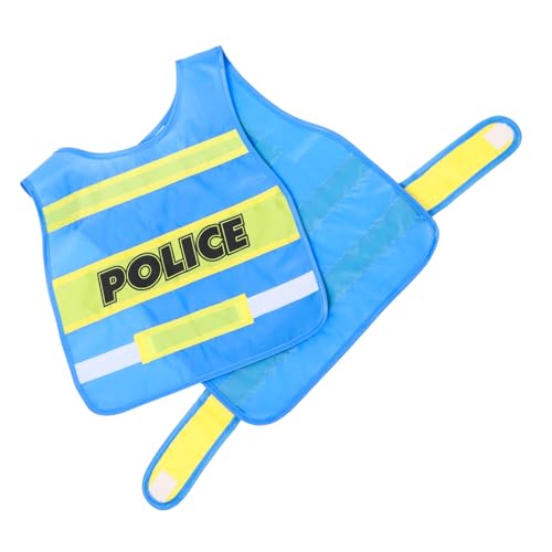 VICASKY Polizeikostüm Kostüm Kinderkostüme Kleinkind Verkleiden Polizeiweste Stoff VICASKY Polizeikostüm Kostüm Kinderkostüme Kleinkind Verkleiden Polizeiweste Stoff von VICASKY
