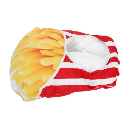 VICASKY Einzigartige Pommes-frites-kopfbedeckung Aus Plüsch Party-zubehör für Erwachsene Jungen und Mädchen VICASKY Einzigartige Pommes-frites-kopfbedeckung Aus Plüsch Party-zubehör für Erwachsene Jungen und Mädchen von VICASKY