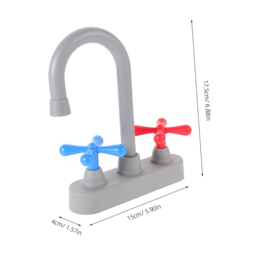 VICASKY Pretend Play Kitchen Faucet Ersatzset Realistischer Wasserauslauf Simulierter Wasserhahn für Kinderküche Zubehör für Jungen und Mädchen Einfache Montage Kreatives Rollenspiel VICASKY Pretend Play Kitchen Faucet Ersatzset Realistischer Wasserauslauf Simulierter Wasserhahn für Kinderküche Zubehör für Jungen und Mädchen Einfache Montage Kreatives Rollenspiel von VICASKY