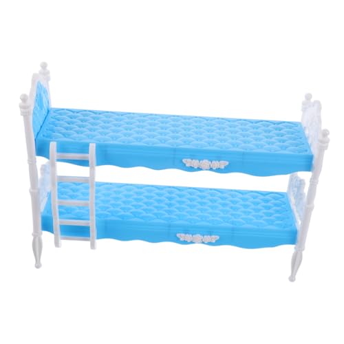 VICASKY Puppenhaus-hausartikel Schlafzimmer Puppen-babybett Jungen- Und Mädchenspielzeug Geschenkset Für Mädchen Mini-etagenbett- von VICASKY