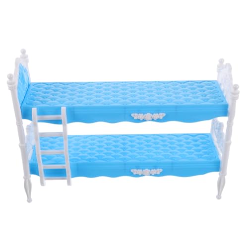 VICASKY Puppen Doppelbett für Dekoratives Puppenhaus Zubehör Etagenbett für Prinzessinnenpuppen Charmantes Puppenbett mit Detailreichem Design für Kreatives VICASKY Puppen Doppelbett für Dekoratives Puppenhaus Zubehör Etagenbett für Prinzessinnenpuppen Charmantes Puppenbett mit Detailreichem Design für Kreatives von VICASKY