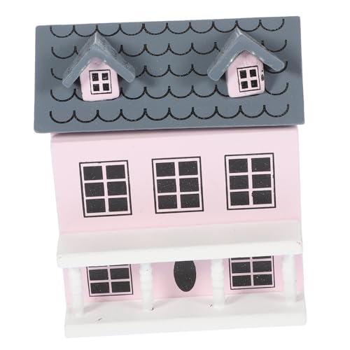 VICASKY Puppenhaus Dekoration Europäischer Micro Landschaftsverzierung Kleinhaus Für Bastelset Für Puppen Und Deko von VICASKY
