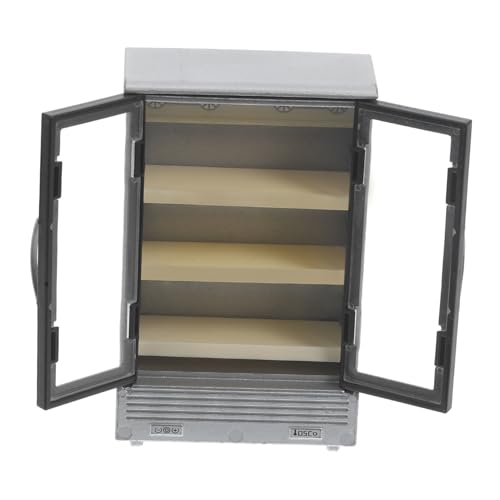 VICASKY Mini-kühlschrank Für Puppenhaus Miniatur Bausatz Zubehör Puppenhaus Mini-kühlschrank Winziger Kühlschrank von VICASKY
