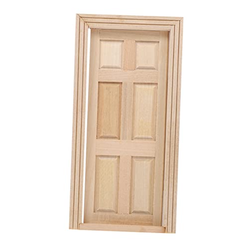 VICASKY Mini Holztür Für Puppenhaus Luxus Deko-tür Für Puppenmöbel Für Miniaturgärten Und Spielzeughäuser Als Für Dekoration Von Puppenhäusern VICASKY Mini Holztür Für Puppenhaus Luxus Deko-tür Für Puppenmöbel Für Miniaturgärten Und Spielzeughäuser Als Für Dekoration Von Puppenhäusern von VICASKY