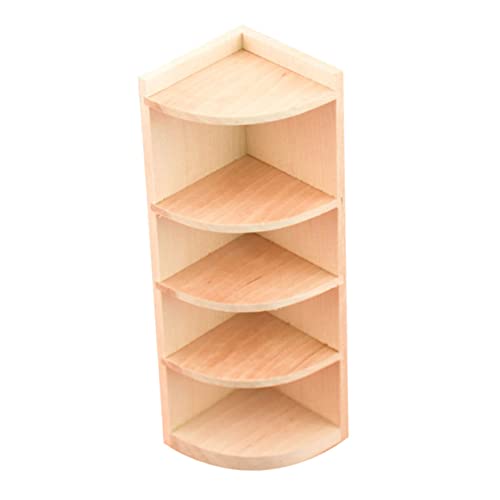 VICASKY Puppenhaus Miniatur Bücherregal aus Holz Mehrschichtiger Aufbewahrungsschrank Realistisches Modellspielzeug für Fördert Kreativität und Vorstellungskraft VICASKY Puppenhaus Miniatur Bücherregal aus Holz Mehrschichtiger Aufbewahrungsschrank Realistisches Modellspielzeug für Fördert Kreativität und Vorstellungskraft von VICASKY