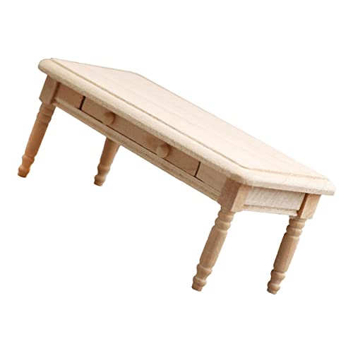 VICASKY Puppenhaus Möbel Modell für Dekorative Einrichtung DIY Teetisch für Kinderzimmer und Spielzeughäuser Langlebig und Tragbar VICASKY Puppenhaus Möbel Modell für Dekorative Einrichtung DIY Teetisch für Kinderzimmer und Spielzeughäuser Langlebig und Tragbar von VICASKY