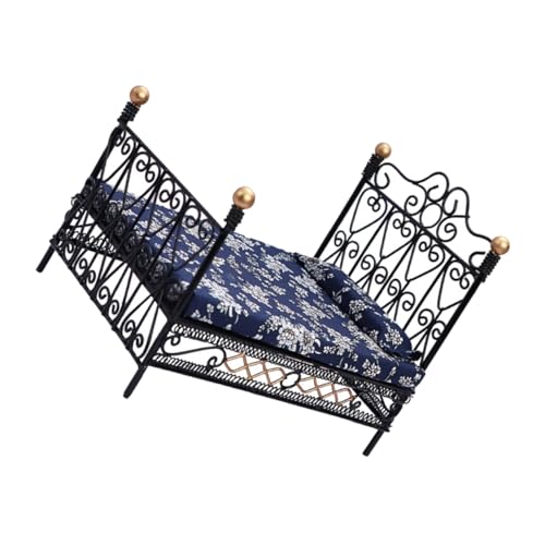 VICASKY Puppenhaus Möbelmodell Stabiles Mini Schlafzimmer Zubehör für Kreatives und Dekoratives Puppenmöbel VICASKY Puppenhaus Möbelmodell Stabiles Mini Schlafzimmer Zubehör für Kreatives und Dekoratives Puppenmöbel von VICASKY
