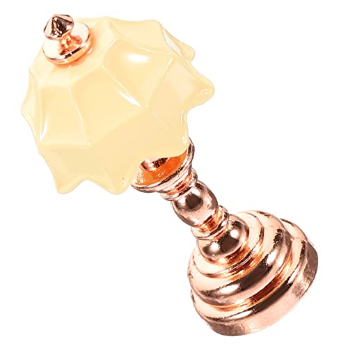 VICASKY Puppenhaus Nachttischlampe Kinderspielzeug Puppenstubenzubehör Maßstab 1 12 Puppenhaus Für Miniaturlampe Miniatur-tischlampe Miniaturen-puppenhauszubehör Eisen VICASKY Puppenhaus Nachttischlampe Kinderspielzeug Puppenstubenzubehör Maßstab 1 12 Puppenhaus Für Miniaturlampe Miniatur-tischlampe Miniaturen-puppenhauszubehör Eisen von VICASKY