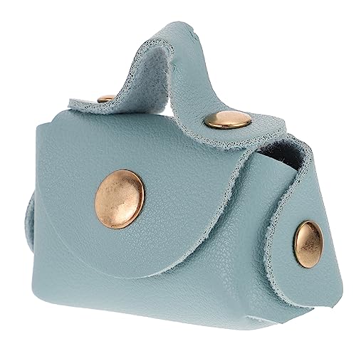 VICASKY Puppenhaus-Tasche Handtasche für Puppen Mini Handtasche für Babypuppen Mini Handtasche für Beutel Kleinkind süße Mini -Tasche Mädchen Tasche Leder Blue von VICASKY