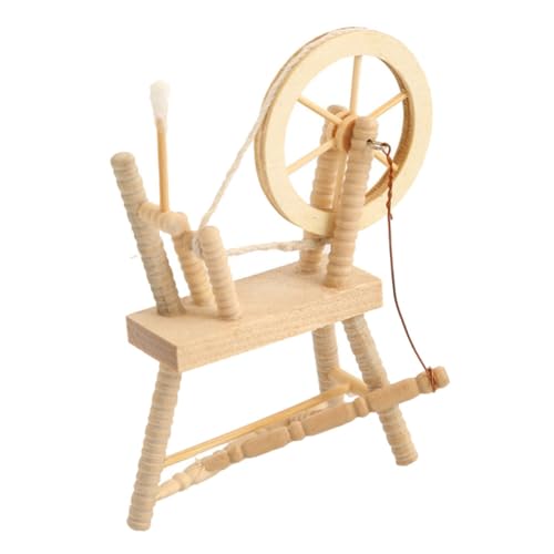 VICASKY Puppenhaus Vintage Nähmaschine Dekoration Nostalgisch Sammlerstück für DIY Basteln Puppenstube Zubehör von VICASKY