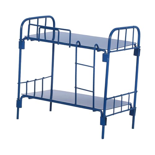 VICASKY Puppenhauszubehör: Puppenhaus-mini-doppelbetten, Miniaturmöbel, Puppen-stapelbett, Mini-hausdekoration, Blau VICASKY Puppenhauszubehör: Puppenhaus-mini-doppelbetten, Miniaturmöbel, Puppen-stapelbett, Mini-hausdekoration, Blau von VICASKY