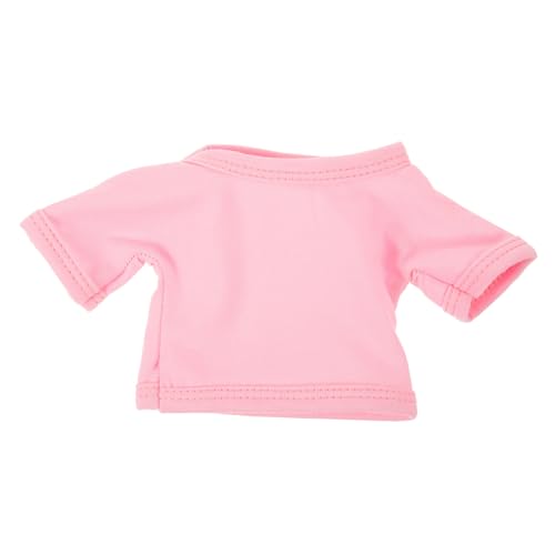 VICASKY Puppenkleidung Baumwolle T Shirt Reusable Puppenkleider für Stofftiere Waschbar Modisch Bequem zum Ankleiden Fördert Kreativität und Spielspaß von VICASKY