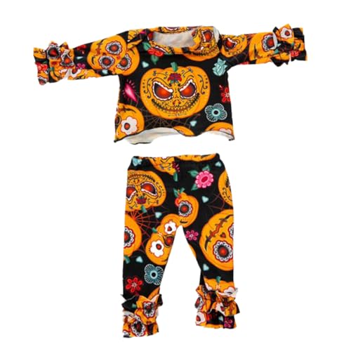 VICASKY Puppenkleidung Mädchen Halloween Kostüm Kürbis Outfit für Puppe Detailreiches Design Langlebig Geeignet für Geburtstage Feiertage Festivals Puppenmode für Mädchen VICASKY Puppenkleidung Mädchen Halloween Kostüm Kürbis Outfit für Puppe Detailreiches Design Langlebig Geeignet für Geburtstage Feiertage Festivals Puppenmode für Mädchen von VICASKY