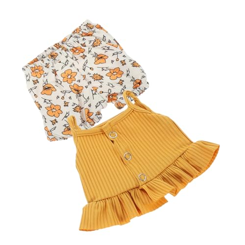 VICASKY Puppenkleidung mit Shorts und Camisole für Puppen Weiche Stilvolle Doll Clothes Requisiten Leicht Anzuziehen Detailreich Verarbeitet Geeignet als Geschenk VICASKY Puppenkleidung mit Shorts und Camisole für Puppen Weiche Stilvolle Doll Clothes Requisiten Leicht Anzuziehen Detailreich Verarbeitet Geeignet als Geschenk von VICASKY