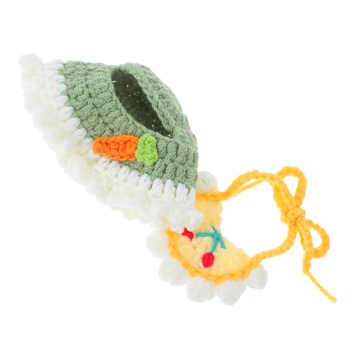 VICASKY Puppenkostüm mit Gewebtem Hut und Weichem Baumwoll-Kopftuch Weiche Baumwollkopfbedeckung für Puppen Waschbares Party Festivalzubehör Kompatibel mit Labubu VICASKY Puppenkostüm mit Gewebtem Hut und Weichem Baumwoll-Kopftuch Weiche Baumwollkopfbedeckung für Puppen Waschbares Party Festivalzubehör Kompatibel mit Labubu von VICASKY