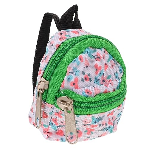 VICASKY Puppenrucksack Mini Puppenornament Mikroszenen Verzierungen Mini Rucksack Für Puppen Puppenkostüm Ornament Puppen Stofftaschen Puppenstoff Rucksack Miniaturen Mini von VICASKY