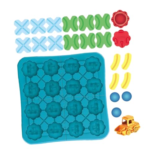 VICASKY Auto-Track-Puzzle-Set für Jungen und Mädchen Lernspielzeug für Kleinkinder Track-car-spielset von VICASKY