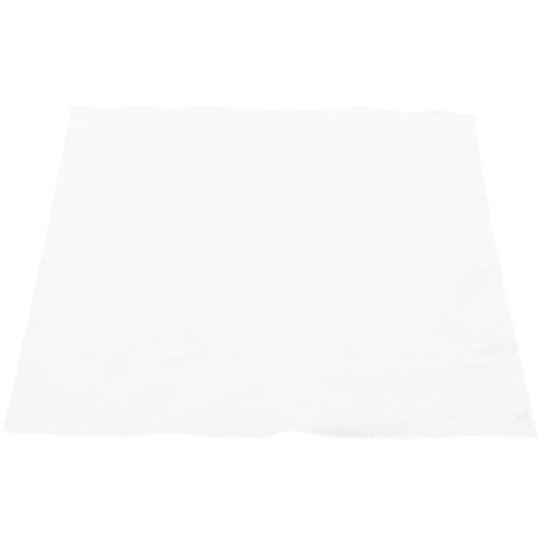 VICASKY Quadratischer Schal Mit Batikmuster Taschentücher Wickeln Seide Leinen Käsetuch Leer Schal Für Damen Männlich Dunkelgrüne Krawatte Bandana-schal Bestickt Gesicht Saum Stoff Weiß von VICASKY
