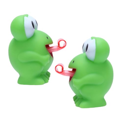 VICASKY 2 Stück Tier-quetschspielzeuge – Relief-quetschspielzeuge Für Tragbare Frosch-spielzeuge Für Partygeschenke Lustige Und Beruhigende Spielzeuge Für Kinder von VICASKY